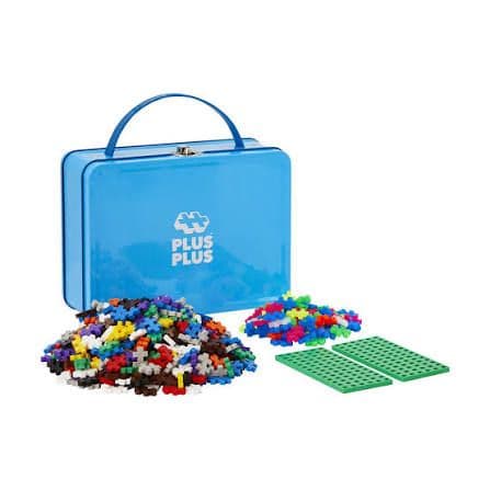 Plus Plus - Valisette métal basic & néon - 600 Pcs