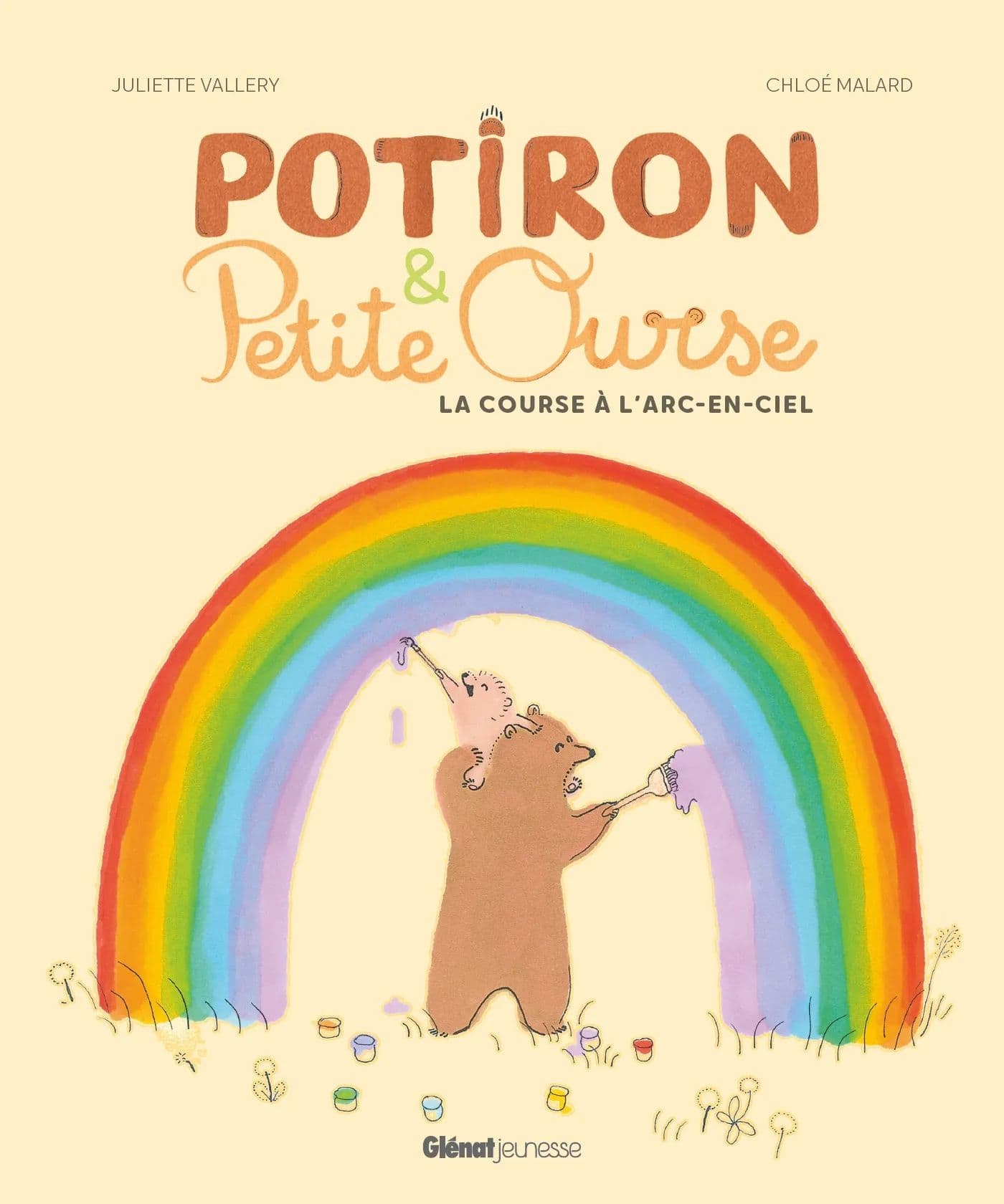 Livre - Potiron & Petite Ourse - La course à l'arc-en-ciel