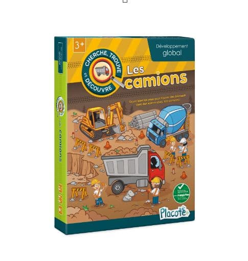 Placote - Cherche et trouve les camions