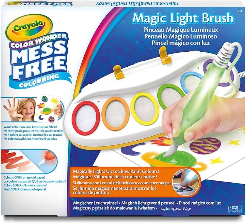 Crayola - Color Wonder - Magic light-up brush