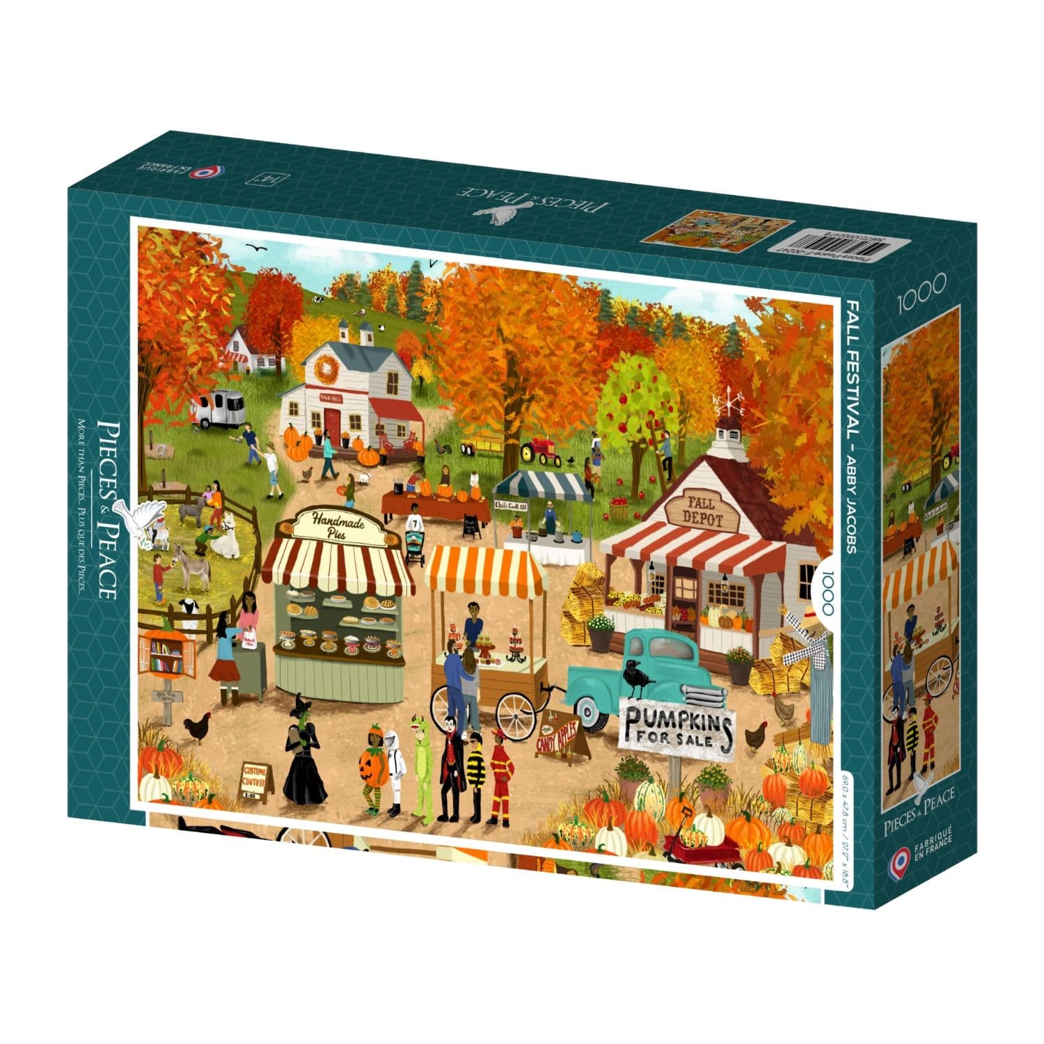 Puzzle Pièces & Peace - 1000pces - Festival d'automne