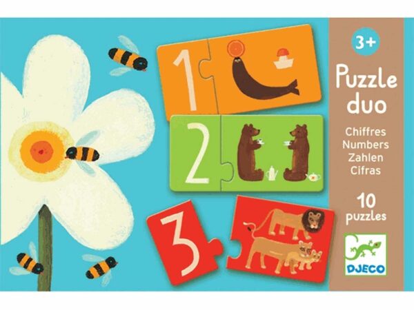 Puzzle duo - les chiffres