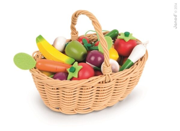Panier de 24 fruits et légumes