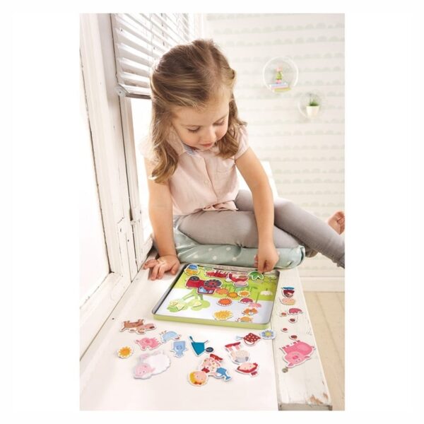 Boîte de jeu magnétique la ferme de Pierre et Pauline – Image 2