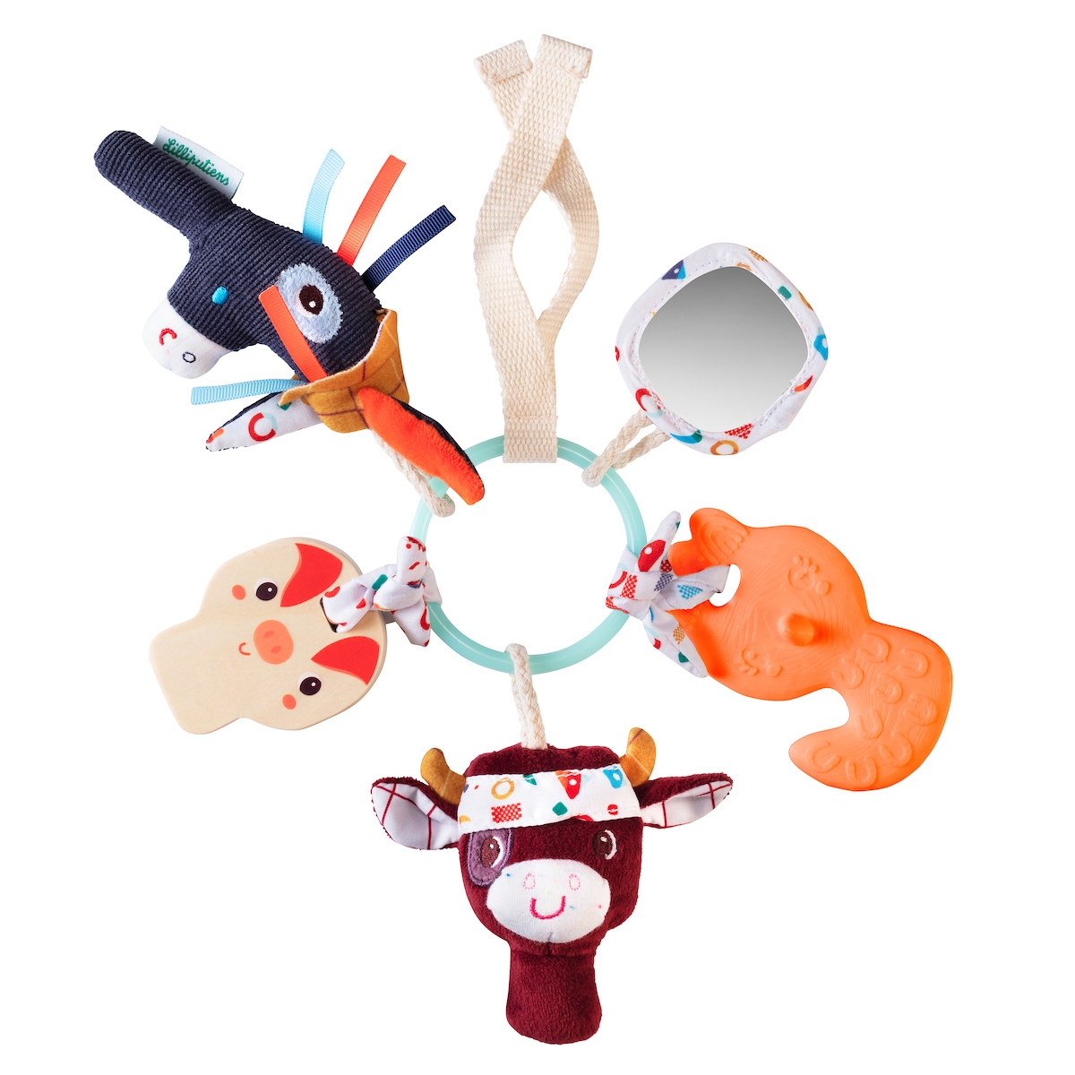 Trousseau de clefs Sensoriel - Ferme
