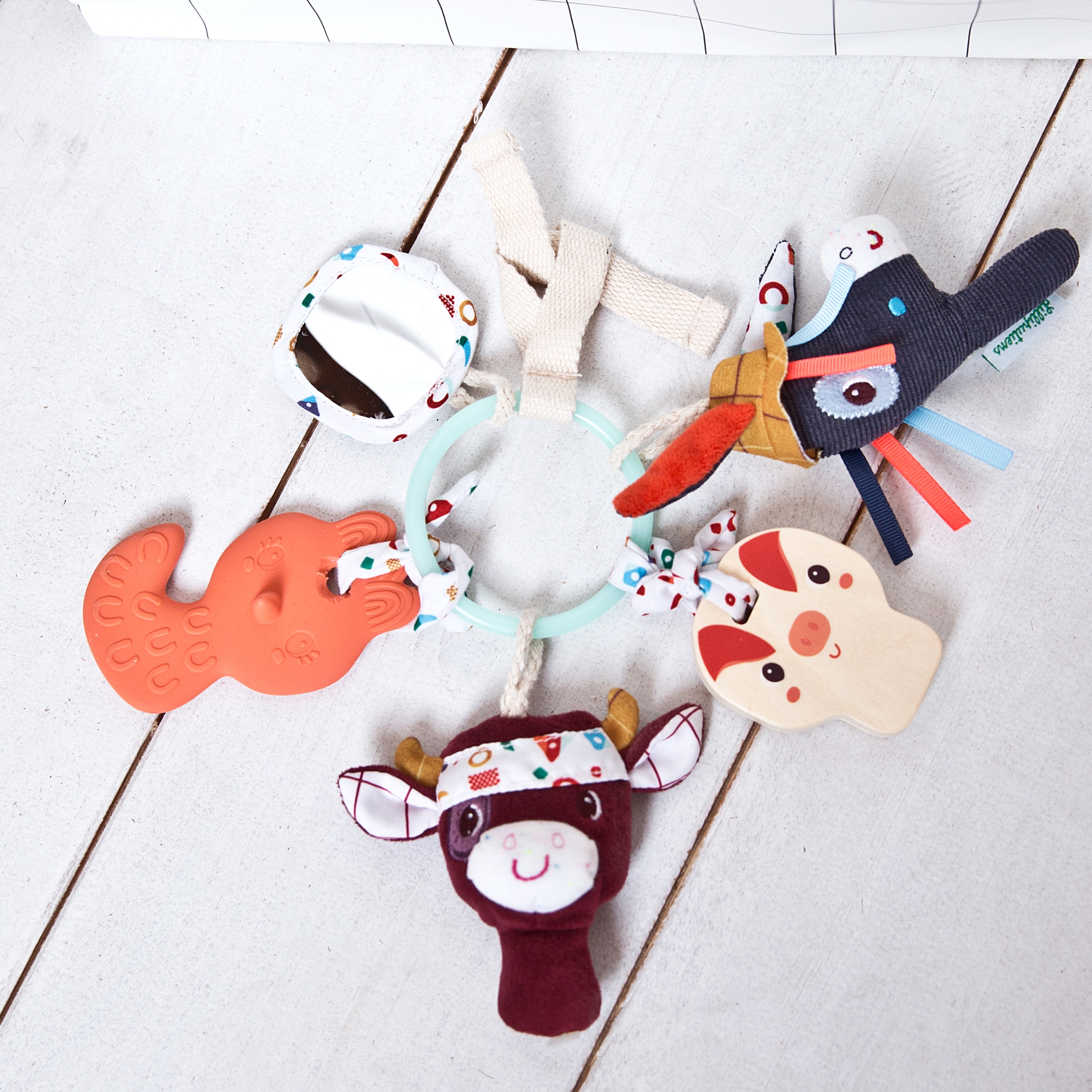 Trousseau de clefs Sensoriel - Ferme – Image 2