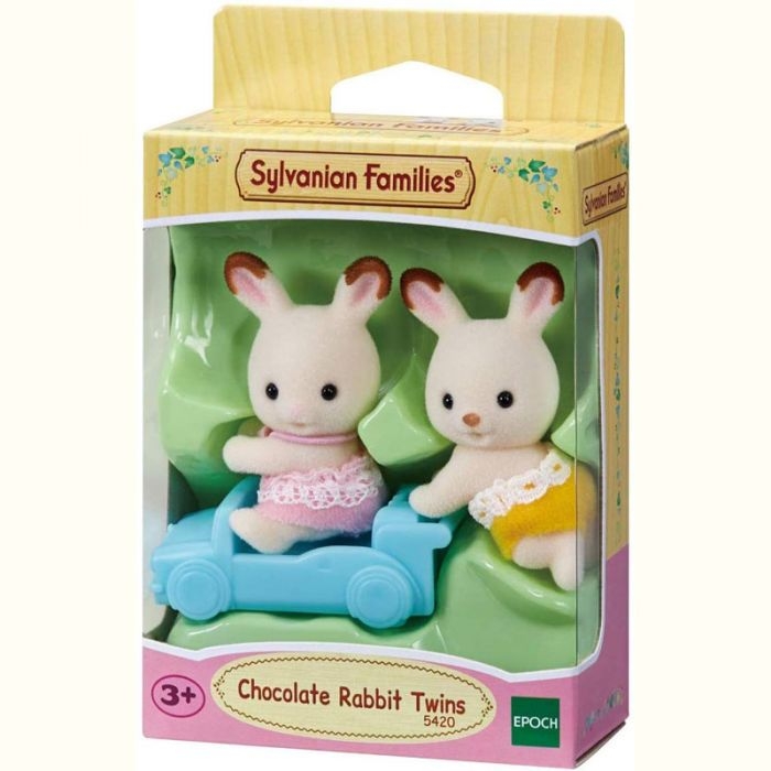Sylvanian - Jumeaux Lapins Chocolat