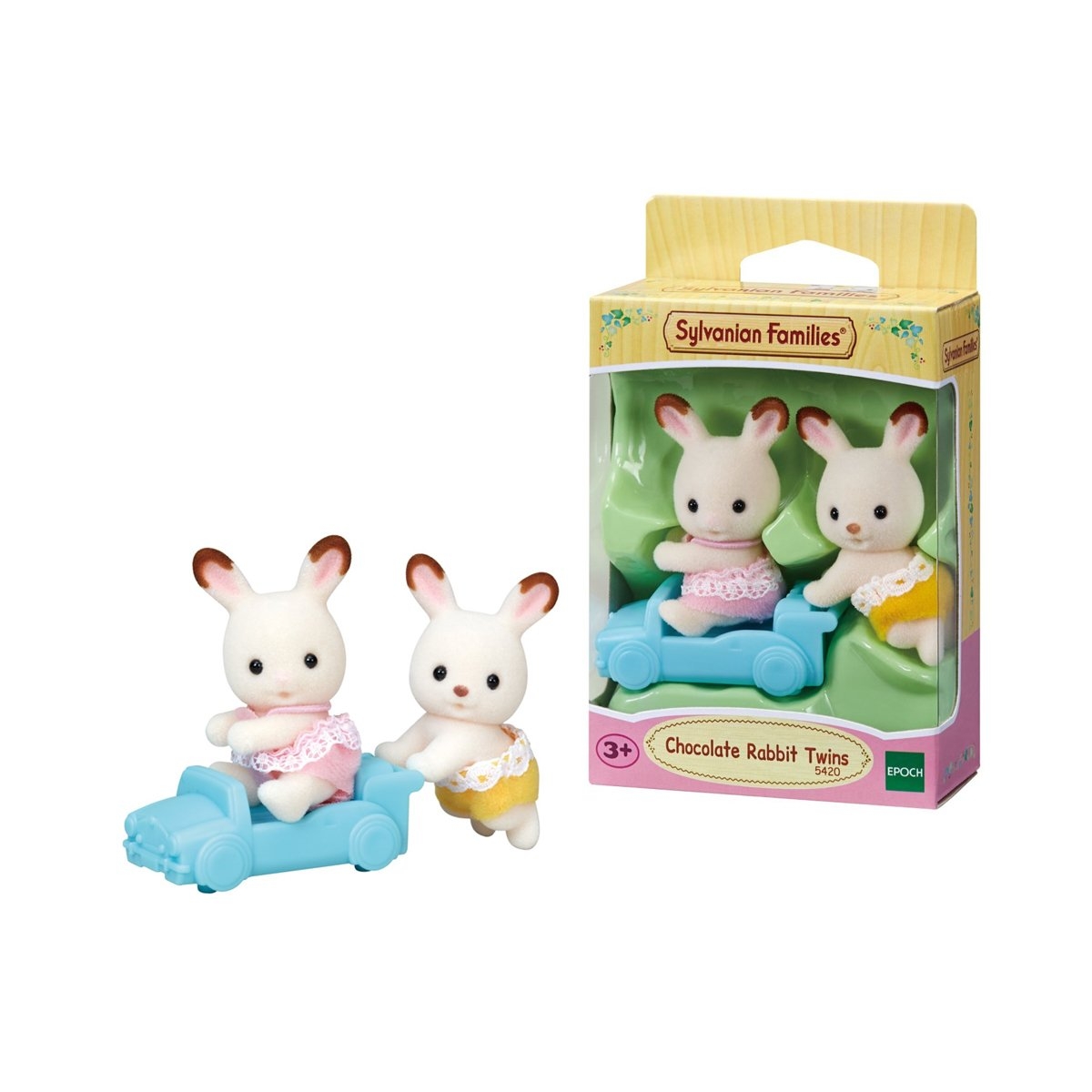 Sylvanian - Jumeaux Lapins Chocolat – Image 2