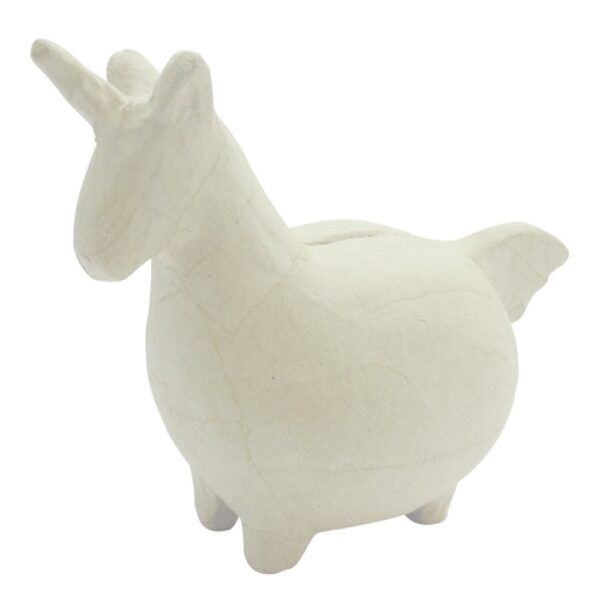 Décopatch tirelire licorne