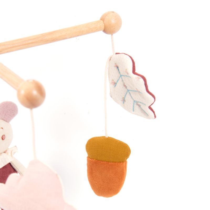 Mobile musical croisillon en bois - Après la pluie – Image 3