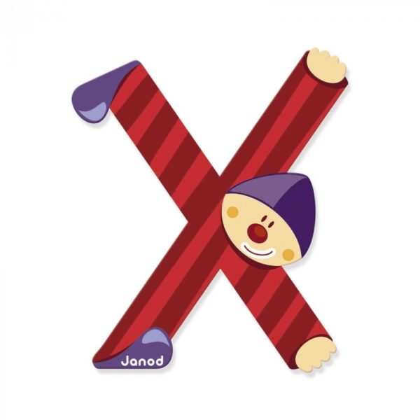 Lettre Clown X