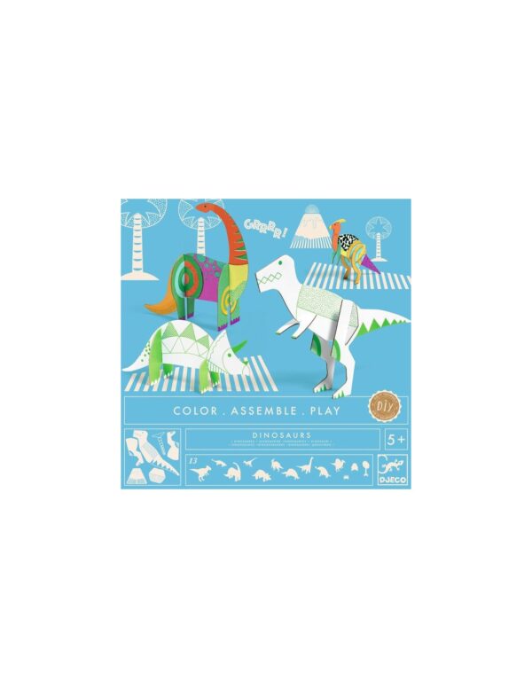 Kit d'assemblage animaux DIY - Dinosaures – Image 2
