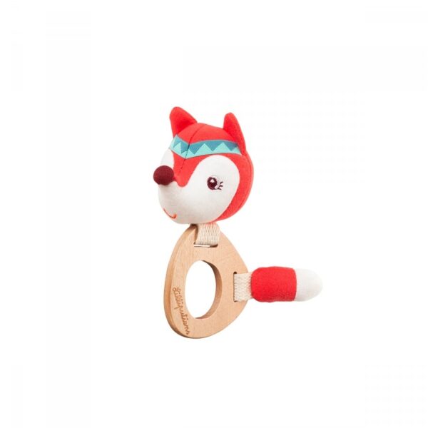 Mini hochet en bois ECO - Alice