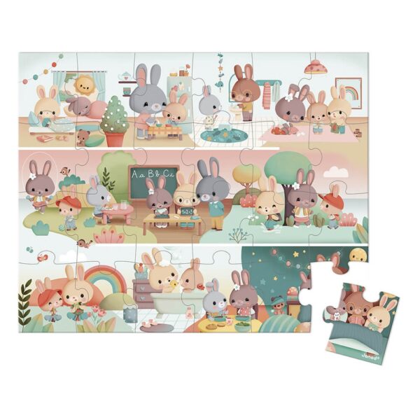 Puzzle 24P - une journée – Image 3