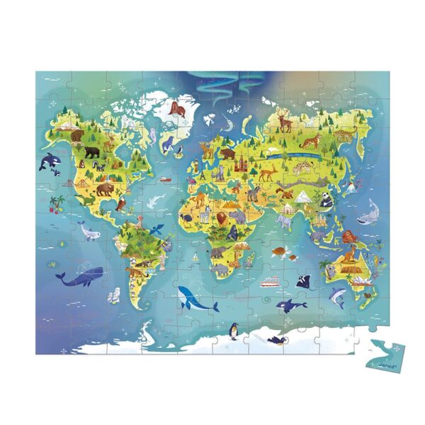 Puzzle 100 pcs - Monde – Image 2