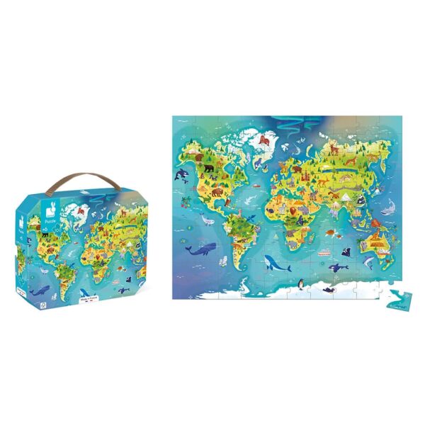 Puzzle 100 pcs - Monde – Image 3