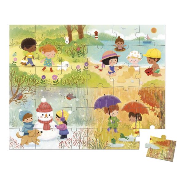 Puzzle 36P - les saisons – Image 2