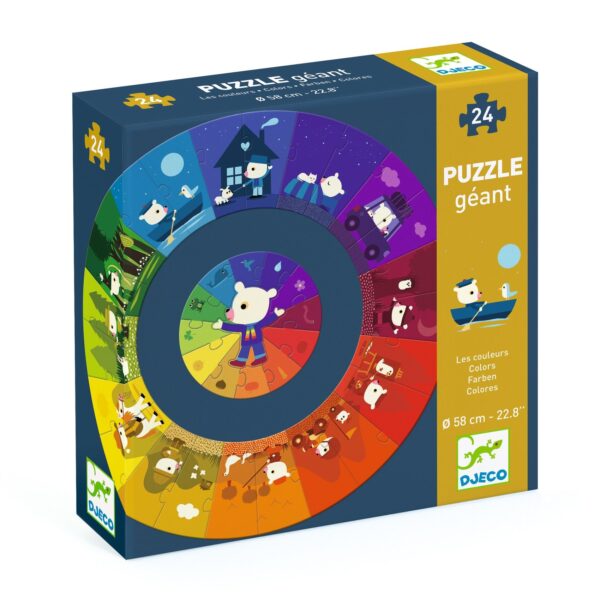 Puzzle Géant Les Couleurs