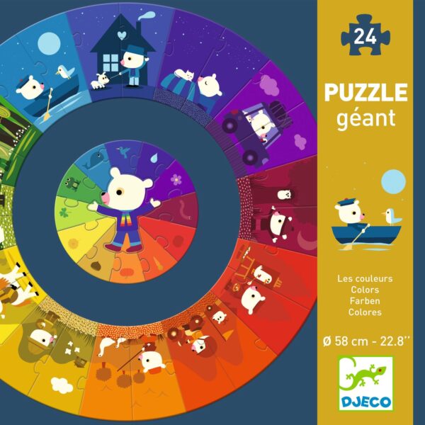 Puzzle Géant Les Couleurs – Image 2