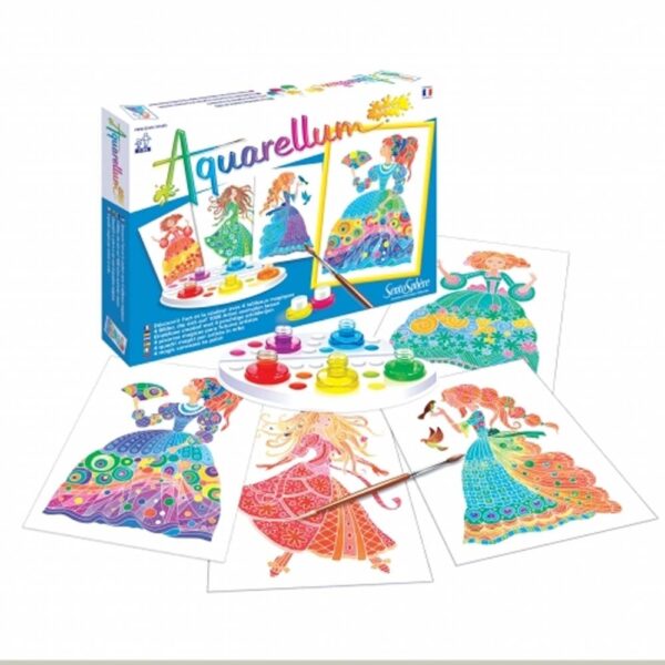 Aquarellum princesses fleurs