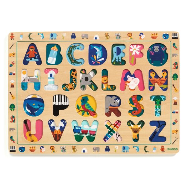 Puzzle Bois ABC International – Image 2