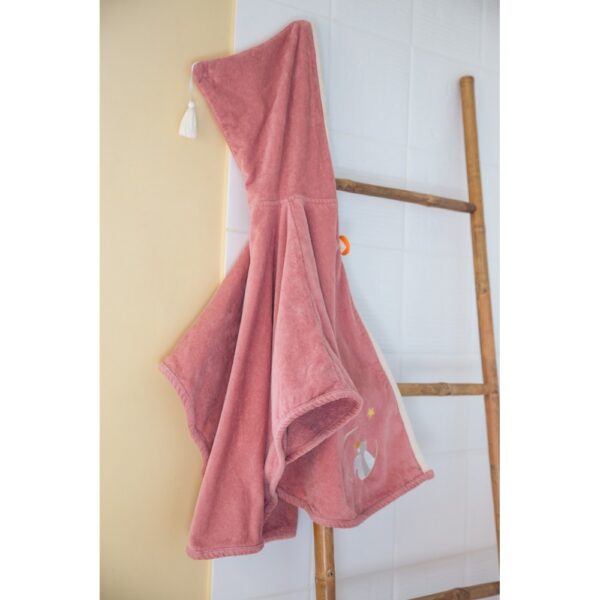 Cape de bain personnalisable - Ecureuil marsala – Image 3