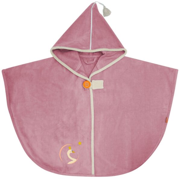 Cape de bain - Cygne vieux rose – Image 2