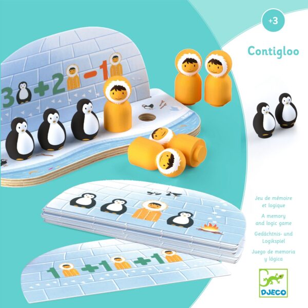 Contigloo - Jeu éducatif en bois