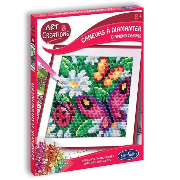 Canevas à diamanter PAPILLON