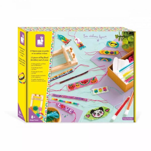 Bijoux Pops - Perles et métier à tisser