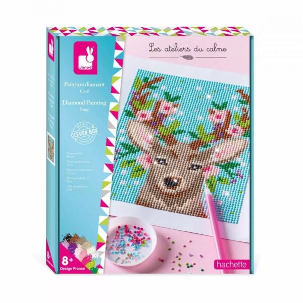 Peinture diamant - cerf