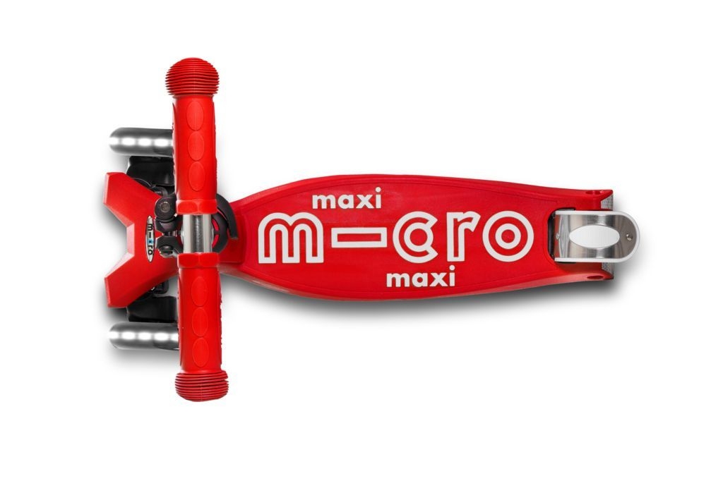 Trottinette Micro - Maxi Micro Deluxe LED Rouge – Image 4