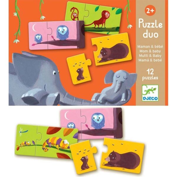 Puzzle duo - maman et bébé