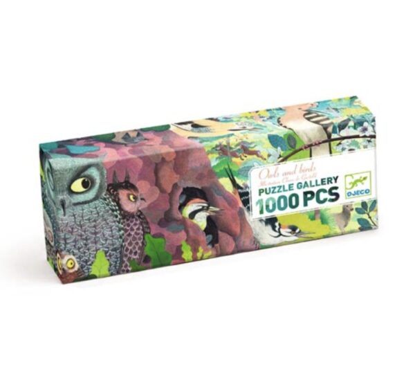 Puzzle gallery 1000p - Hiboux et oiseaux