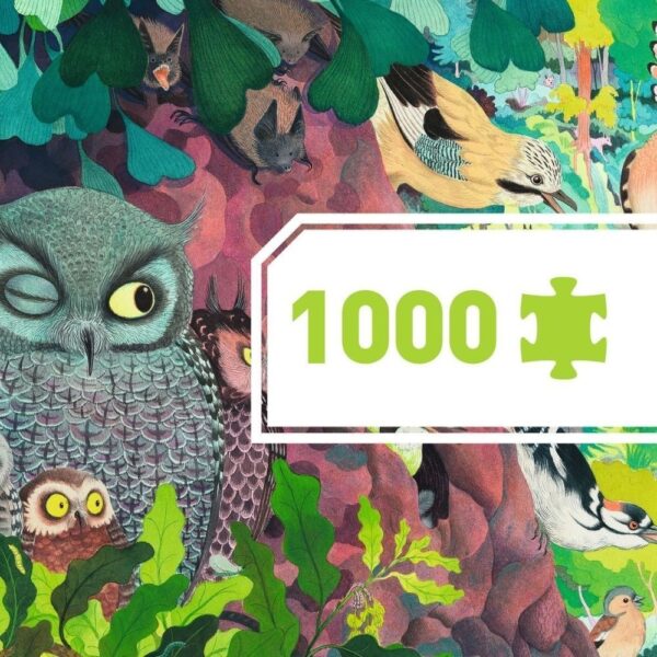 Puzzle gallery 1000p - Hiboux et oiseaux – Image 3