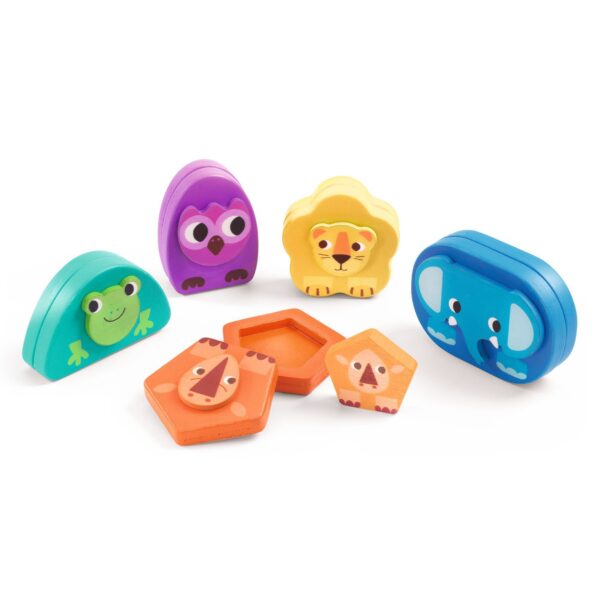 Kimami Wild - petites boîtes puzzles magnétiques