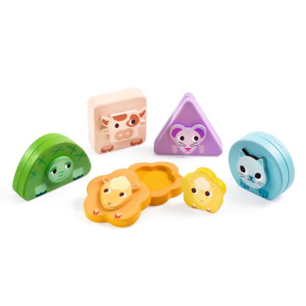 Kimami Farm - boîte puzzle magnétiques