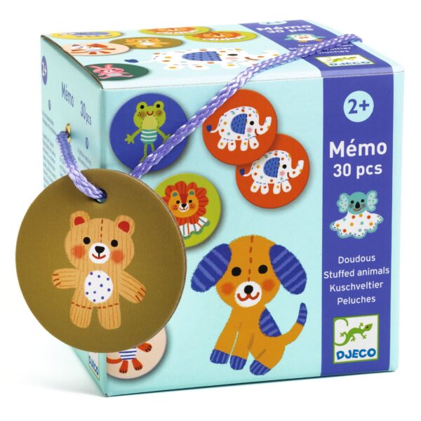 Mémo 30 pièces - doudous