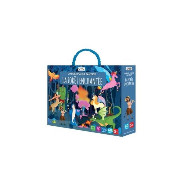9788830314269-livre-et-puzzle-fantasy---la-foret-enchantee---60-pieces