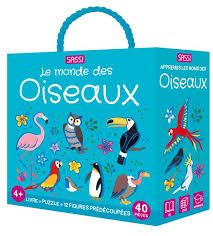 9788830329331-sassi-puzzle-et-livre---les-oiseaux---40pc