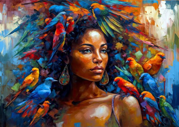 5949194021901-puzzle-enjoy---1000pces---reine-a-plumes