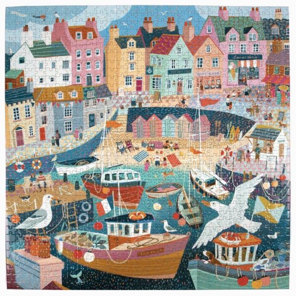 689196514630-puzzle-eeboo---1000pces---seaside-harbor