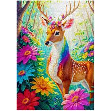 5949194021550-puzzle-enjoy---1000pces---magical-deer