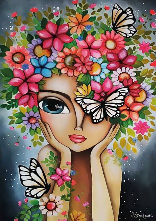 8699375066951-puzzle-magnolia---lady-with-flowers