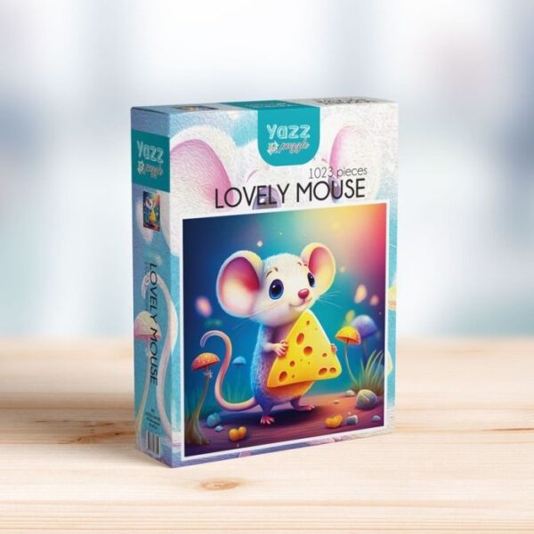 8699375068054-puzzle-yazz---1023-pces---lovely-mouse