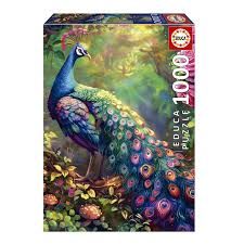 8412668202627-puzzle-eduaca---1000pieces---jardin-du-paon