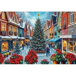 3663384910852-puzzle-bluebird---1000pces---shopping-de-noel-sur-la-place