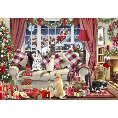 3663384910869-puzzle-bluebird---1000pces---en-attendant-le-pere-noel