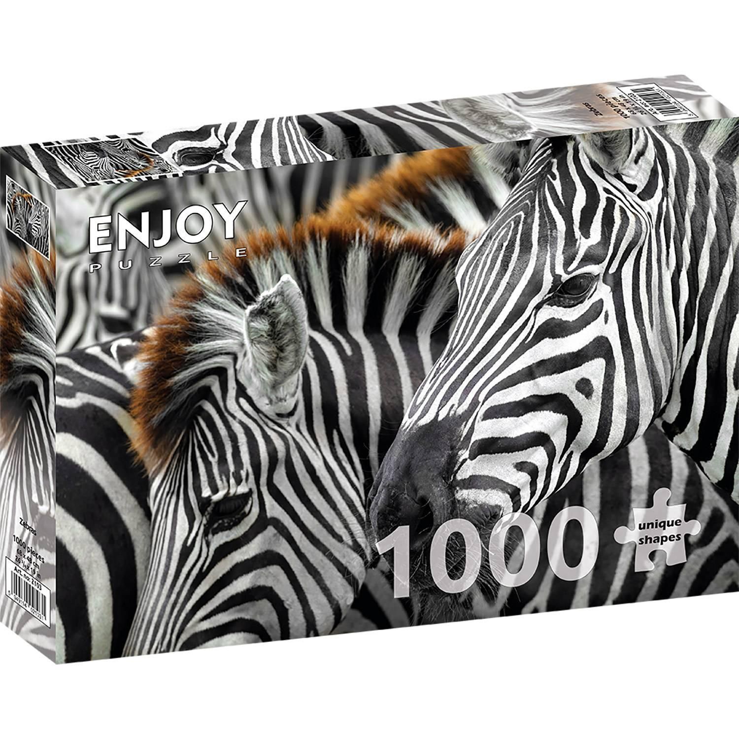 2000004005382-puzzle-enjoy---1000pces---zebras