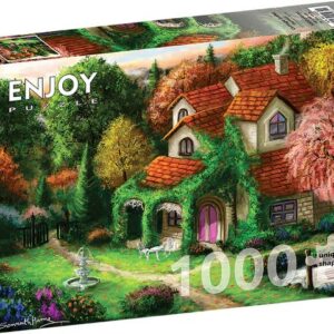 5949194019311-puzzle-enjoy---1000pces---cottage-in-the-forrest